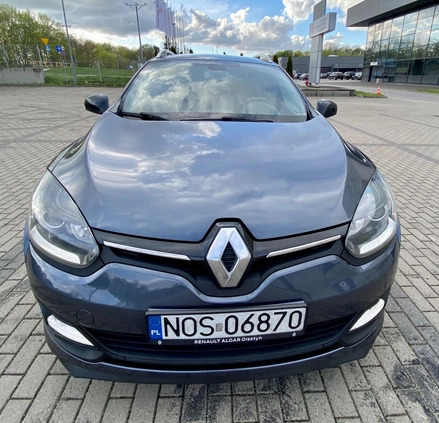 Renault Megane cena 27000 przebieg: 166000, rok produkcji 2015 z Ostróda małe 191